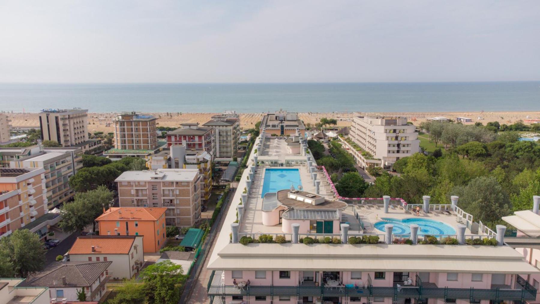 Апартаменты Residenza Delle Terme Бибионе Экстерьер фото